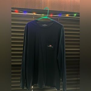 Men’s Large Vineard Vines Long Sleeve Pocket Shirt Size Large
